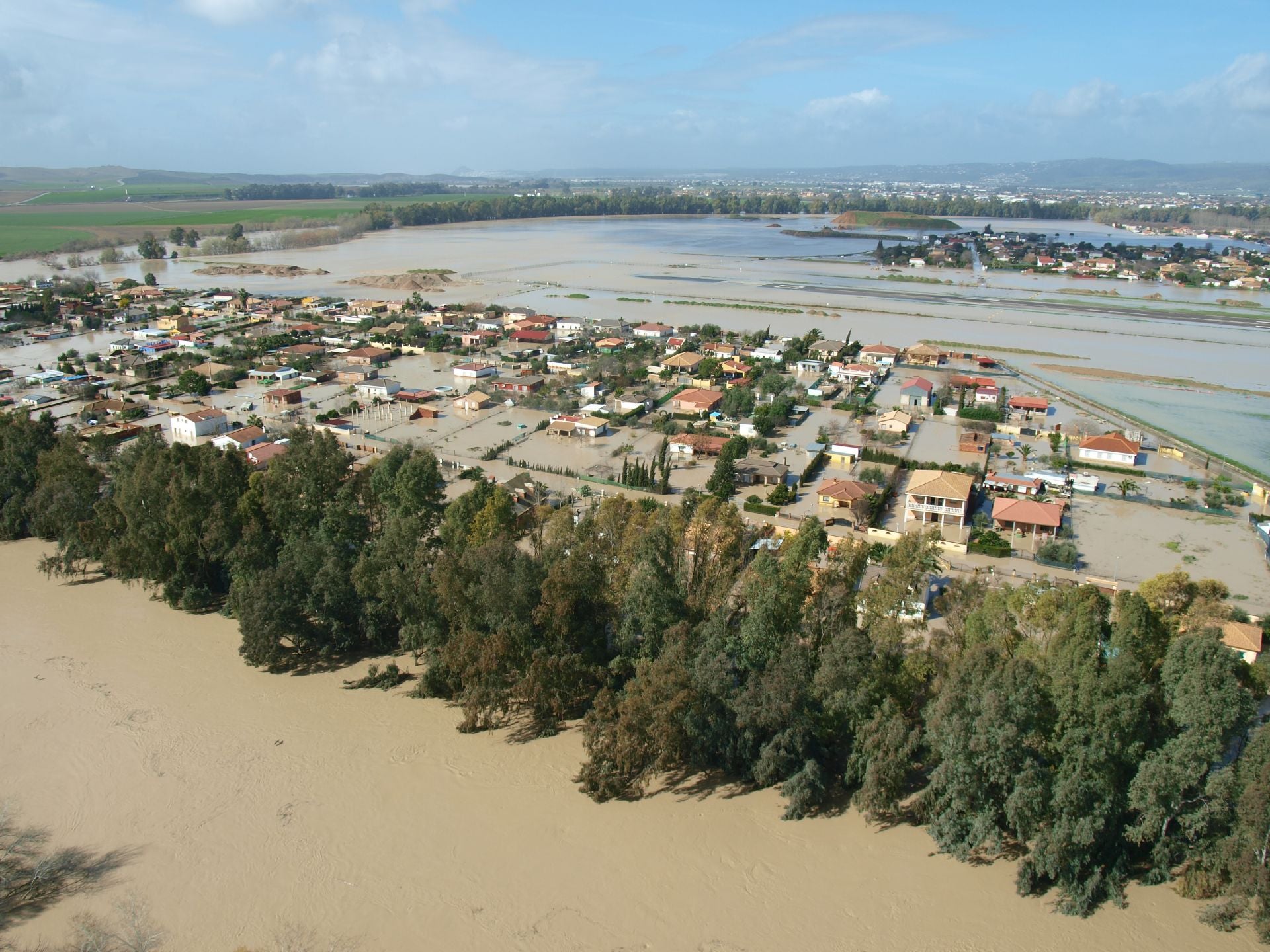 Las inundaciones de 2010 en Córdoba, a vista de pájaro