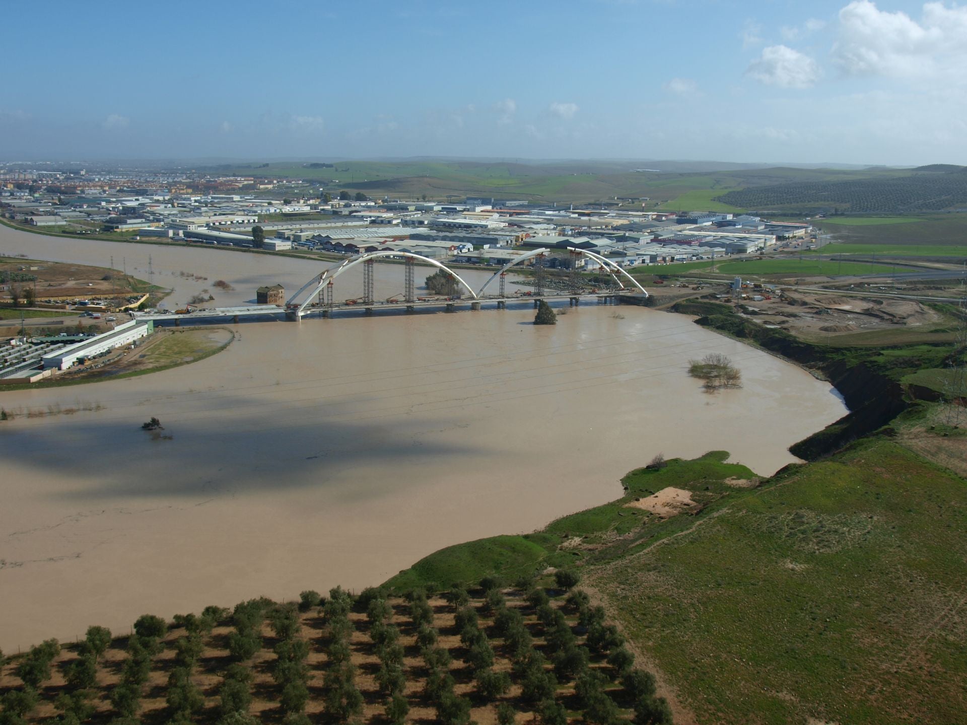 Las inundaciones de 2010 en Córdoba, a vista de pájaro