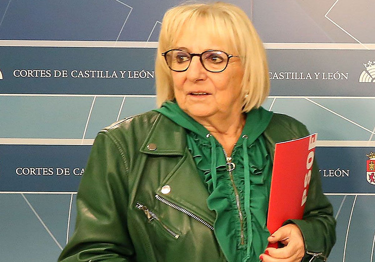 La procuradora socialista Inmaculada García Rioja