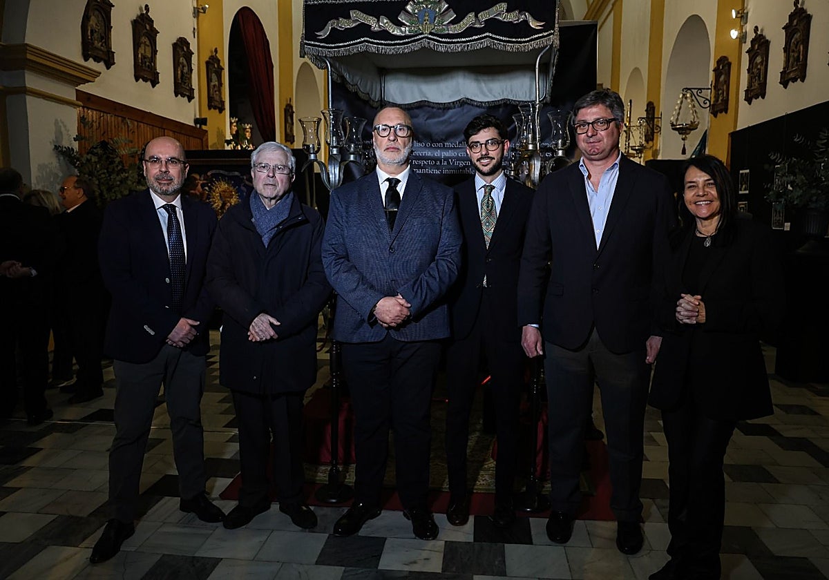 Inauguración de la Exposición de arte cofrade 'Bajo el palio de la fe', en Puente Genil