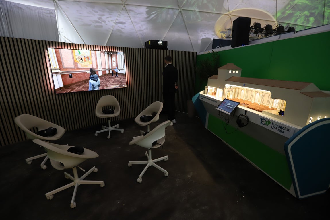 El espacio de Fundación Unicaja en Córdoba para celebrar sus diez años, en imágenes