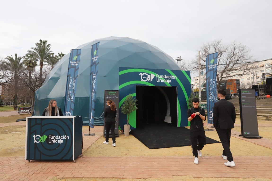El espacio de Fundación Unicaja en Córdoba para celebrar sus diez años, en imágenes