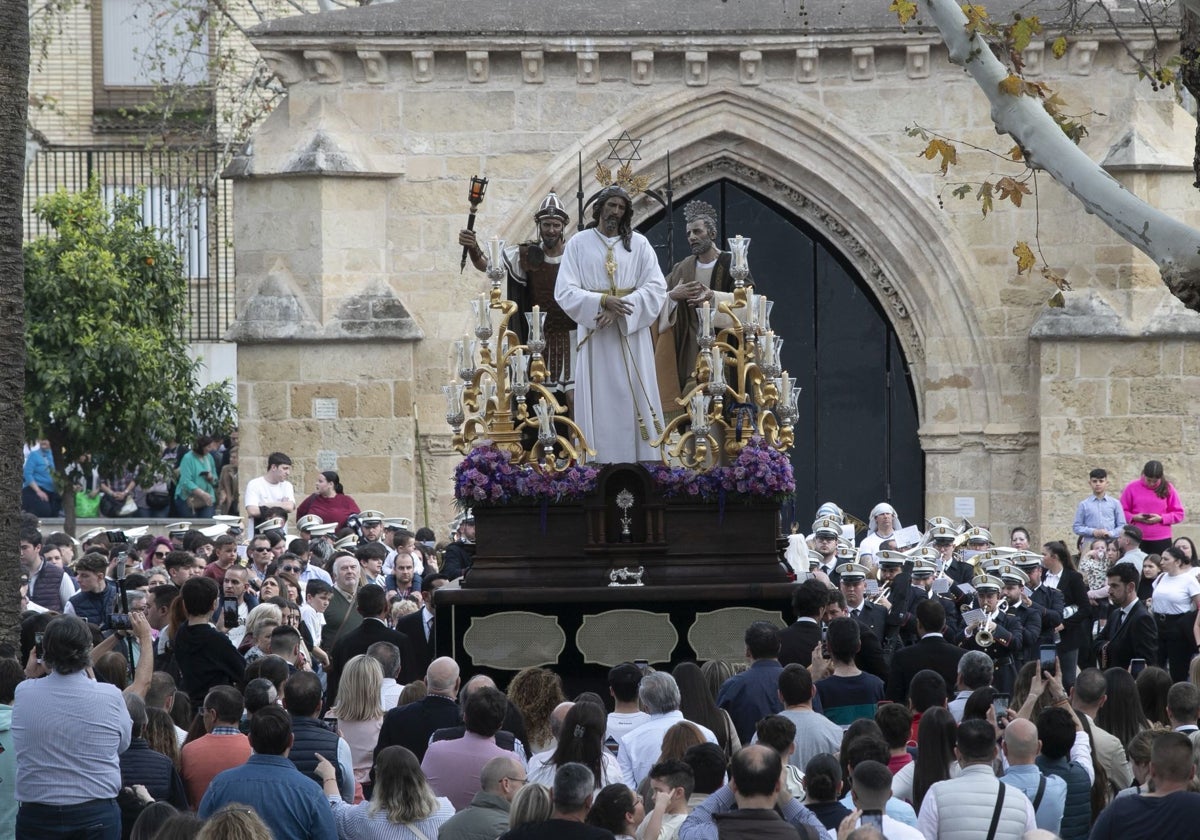 El Señor de la Bondad, en su procesión del año pasado