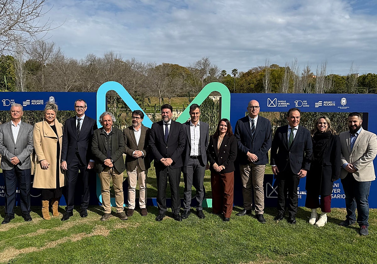Presentación del aniversario del parque La Marjal de Alicante