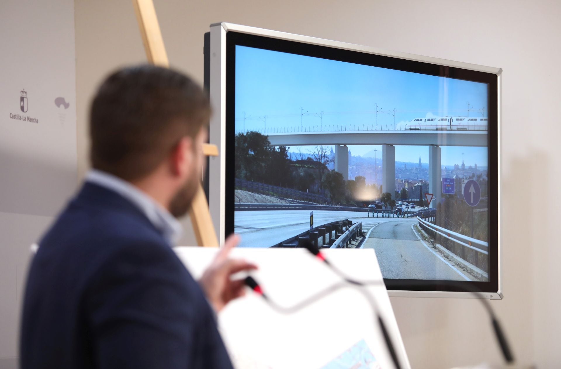 Imágenes del impacto visual del AVE sobre Toledo