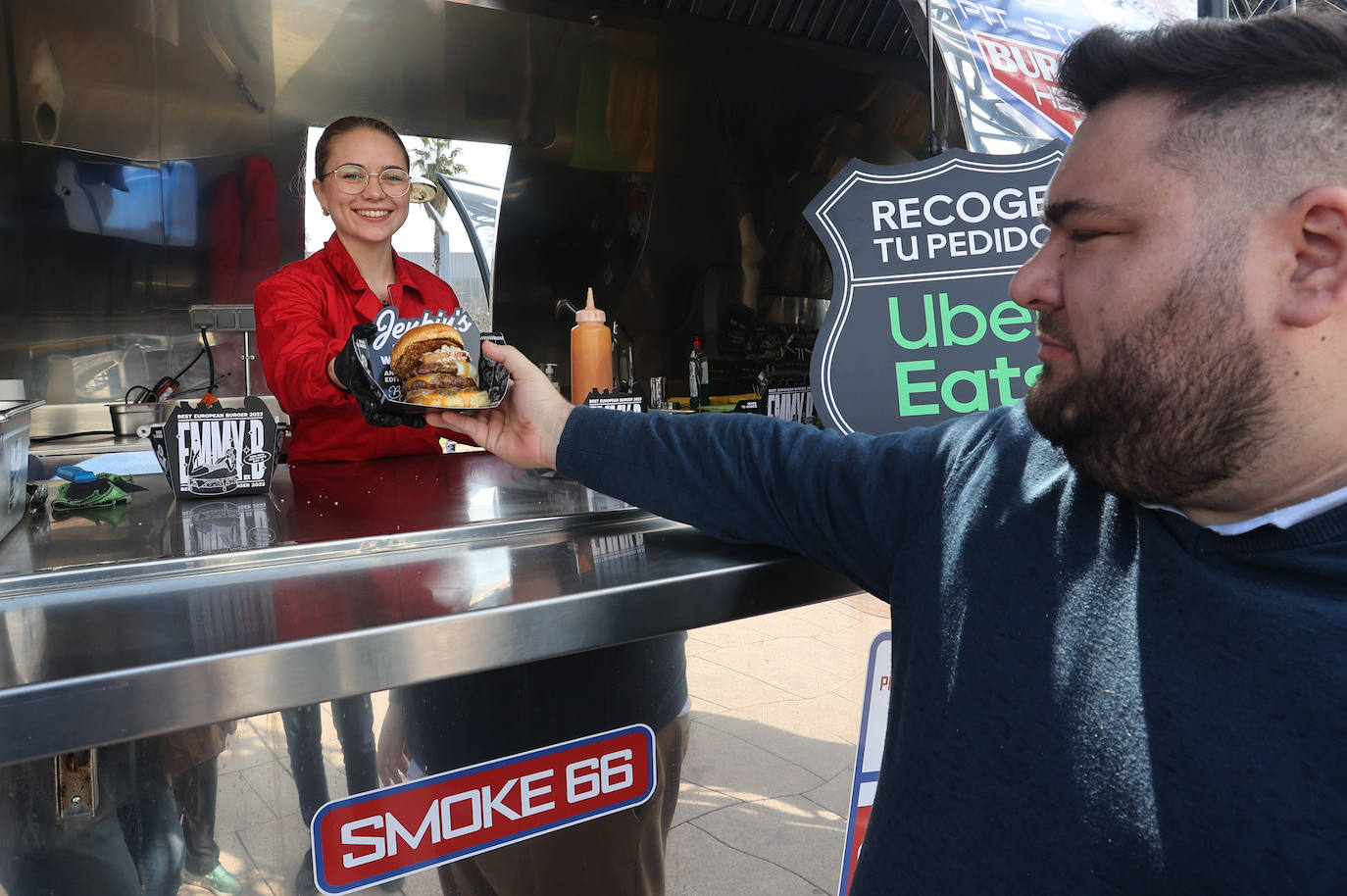 La multitudinaria Champions Burger en Córdoba, en imágenes
