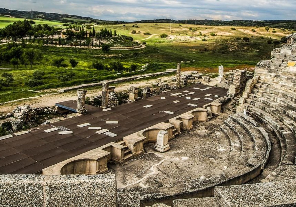 Segóbriga viaja a su pasado romano gracias a unas gafas de realidad virtual