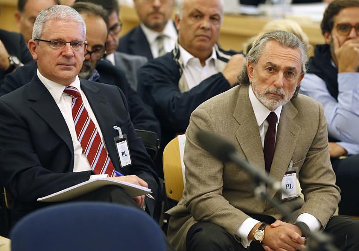 Pablo Crespo y Francisco Correa, en la Audiencia Nacional
