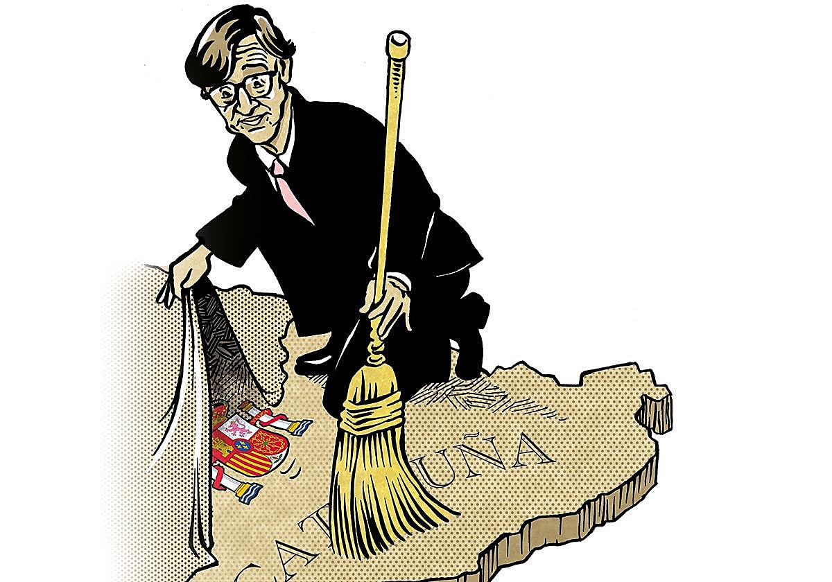 Cuando España desaparece de Cataluña