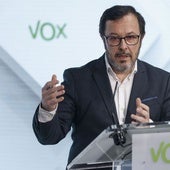 El portavoz nacional de Vox, José Antonio Fúster