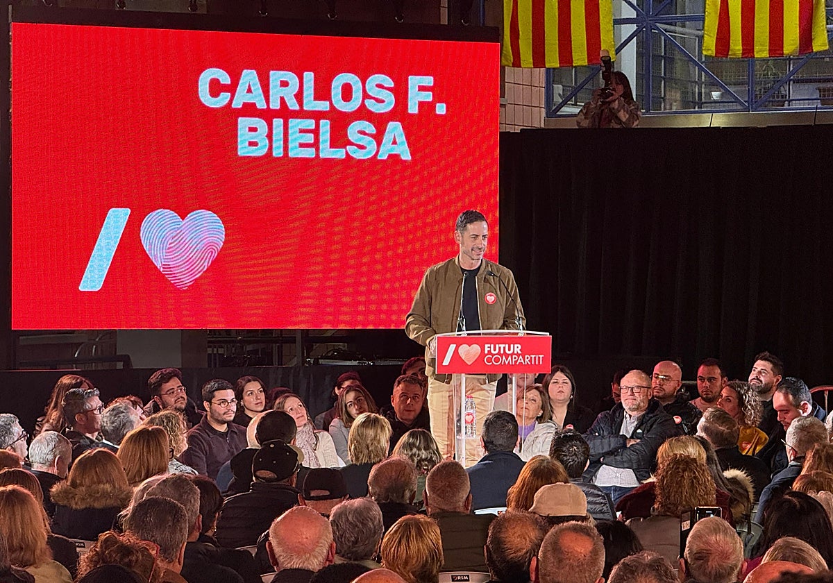 Imagen del secretario general del PSPV-PSOE de la provincia de Valencia, Carlos Fernández Bielsa