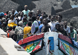 Rescatados 223 inmigrantes en El Hierro en las últimas horas