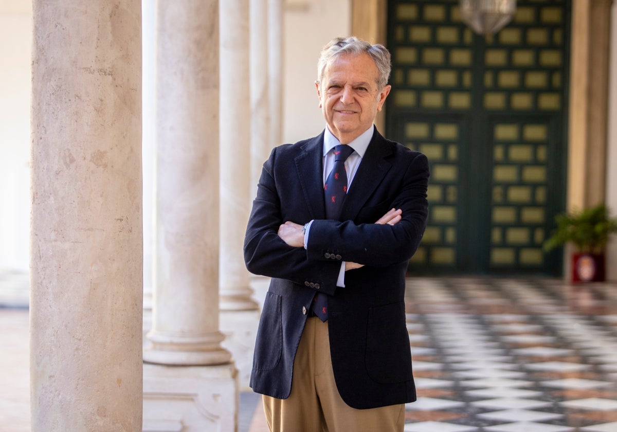 El presidente de la Institución provincial, Salvador Fuentes