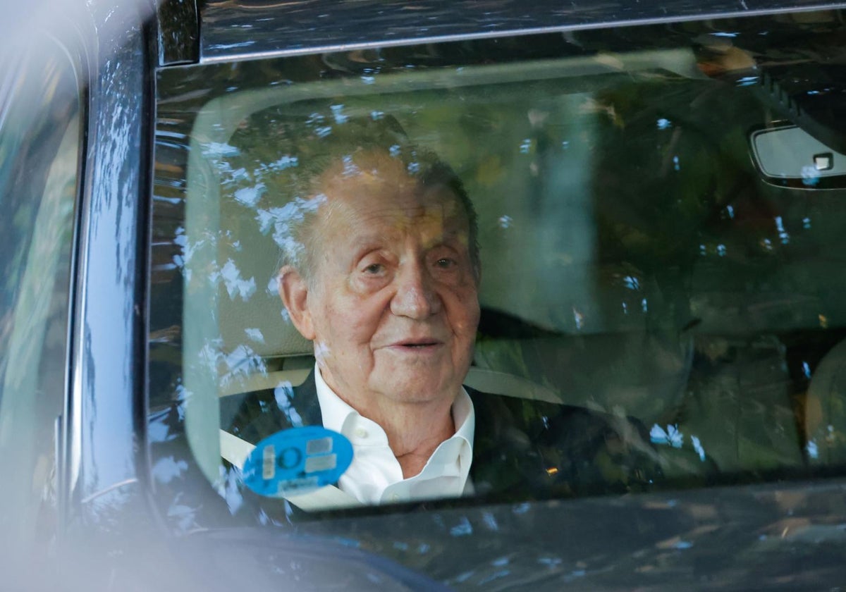El rey emérito Juan Carlos I