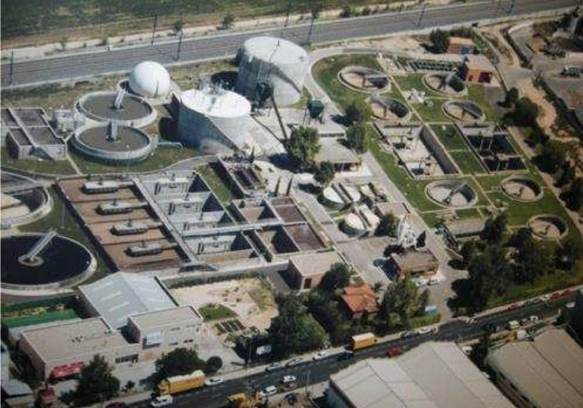 Estación depuradora en el Polígono Industral de Toledo
