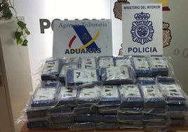 Un albarán en Mijas acabó con una red de narcos que mandaban cocaína a Australia por mensajería