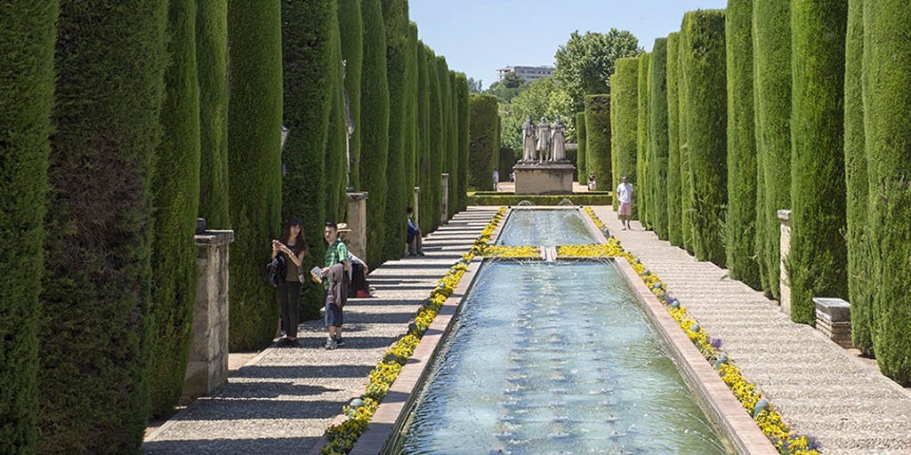 Cultura da luz verde a la restauración de los estanques y fuentes del Alcázar de los Reyes Cristianos de Córdoba