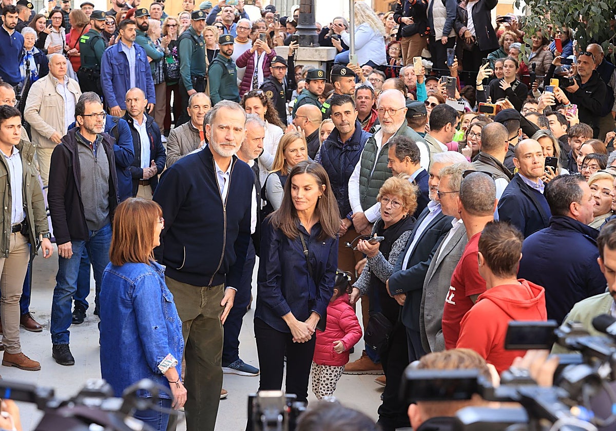 Imagen de la visita de los Reyes a Chiva (Valencia) el pasado 18 de noviembre