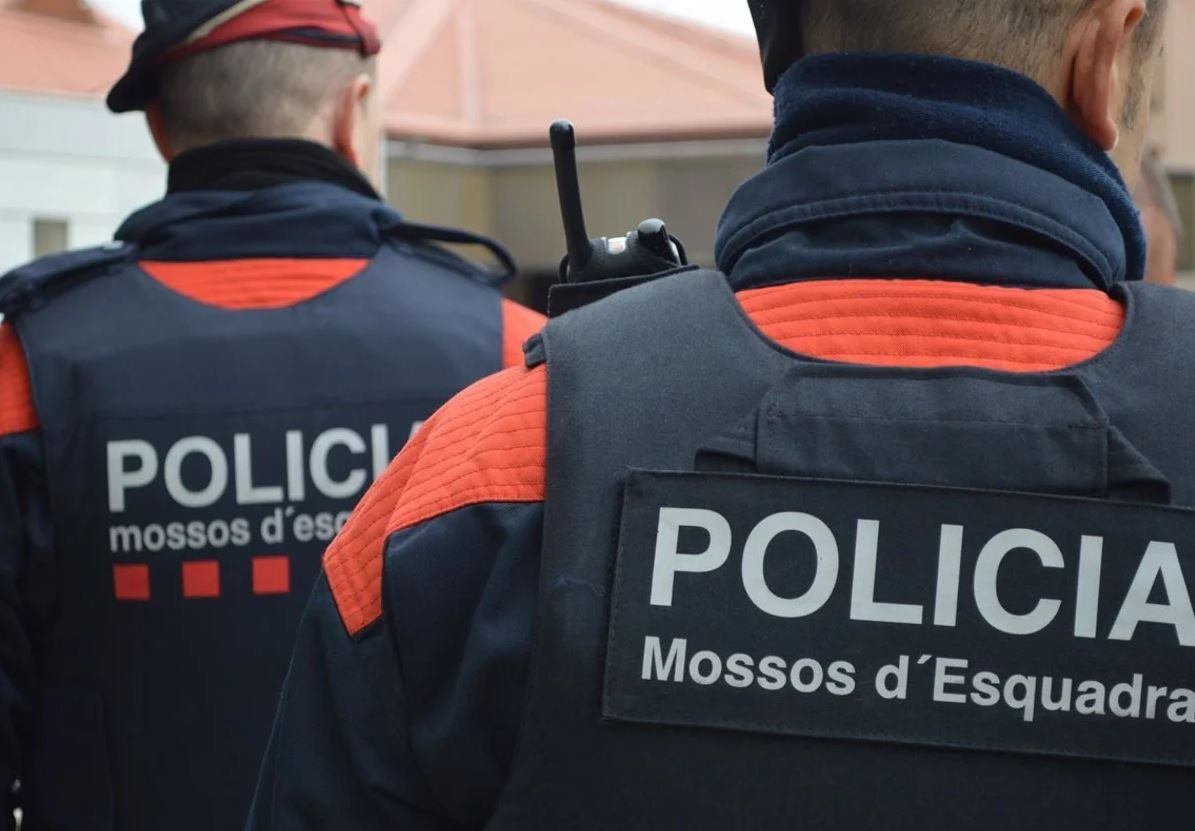 Una foto de archivo de los Mossos d'Esquadra