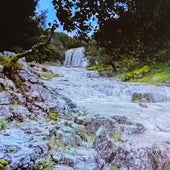 La borrasca Jana hace que las cascadas de agua en la Sierra de Cabra rujan con toda su fuerza