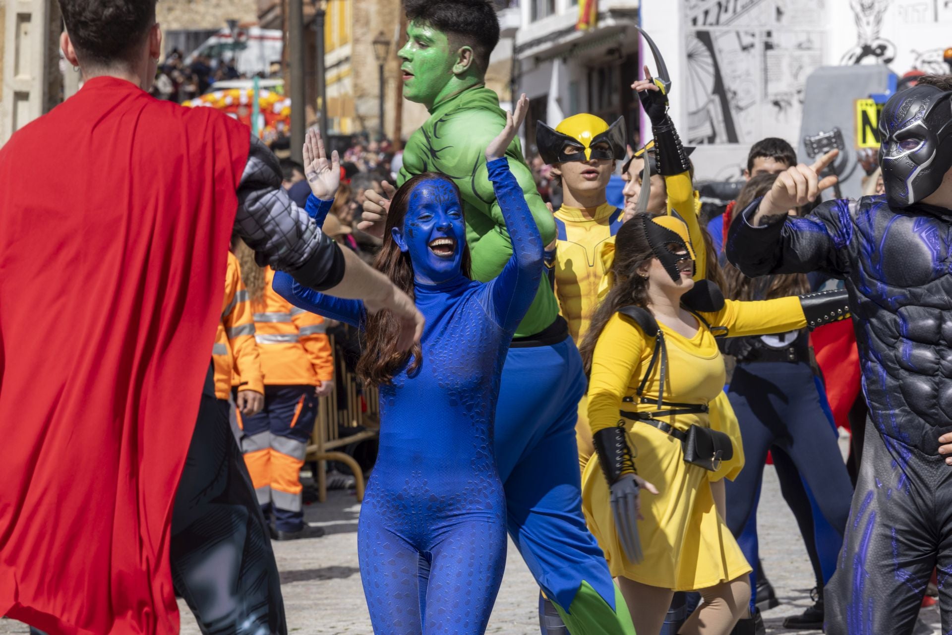 Carnaval de Cebreros: los disfraces se adueñan del Domingo de Piñata