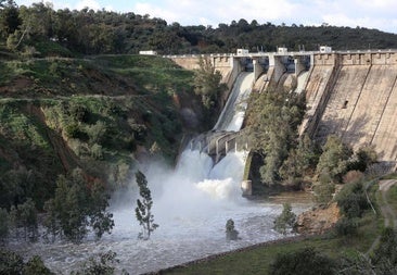 El nivel de los embalses de Córdoba se multiplica tras el paso de la borrasca Jana