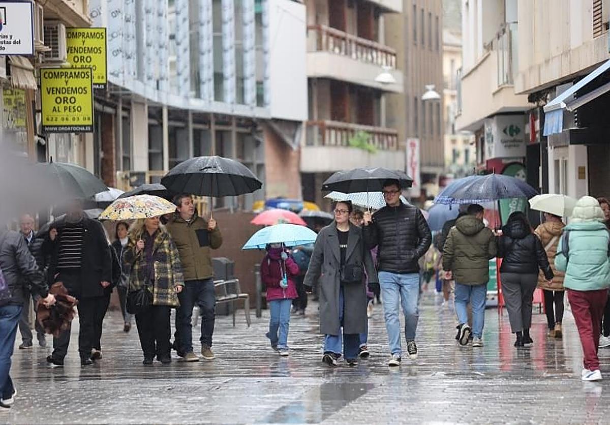 La lluvia va a ser la protagonista de la semana