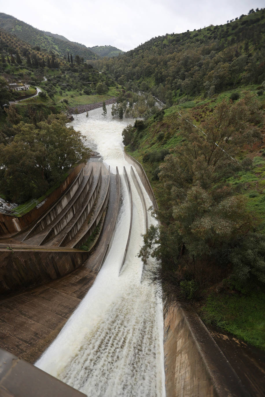 La notable crecida del río Guadalquivir, en imágenes