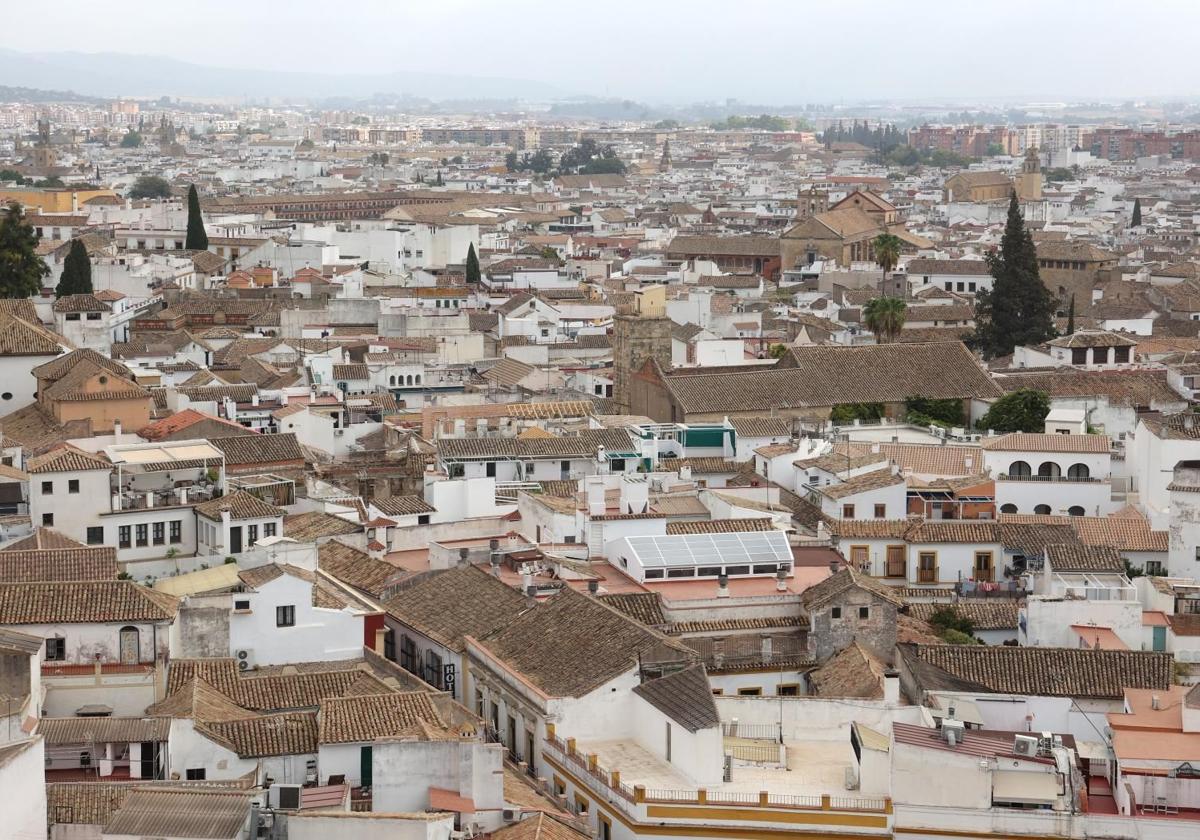 Panorámica de parte del Casco Histórico de Córdoba