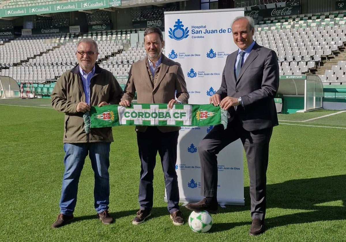 Antonio Fernández Monterrubio en la presentación de la iniciativa solidaria con la obra social Hermano Bonifacio