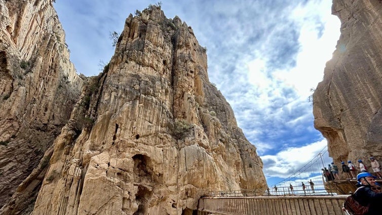 El Caminito del Rey permanecerá cerrado este jueves por el aviso por lluvias y viento