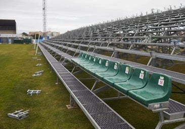 Orden de alejamiento al aficionado que agredió a un árbitro en un partido de cadetes en Aranda de Duero