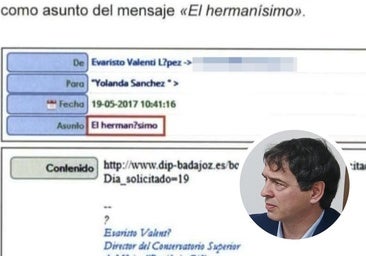 Un mail demuestra que dos directores sabían que el puesto sería para el hermano de Sánchez