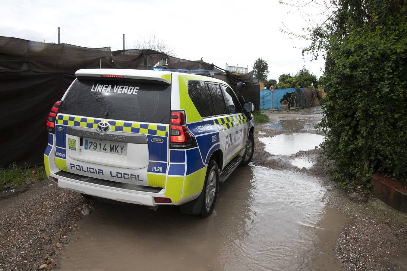 Inquietud y tensión en las parcelas más cercanas al río en Córdoba