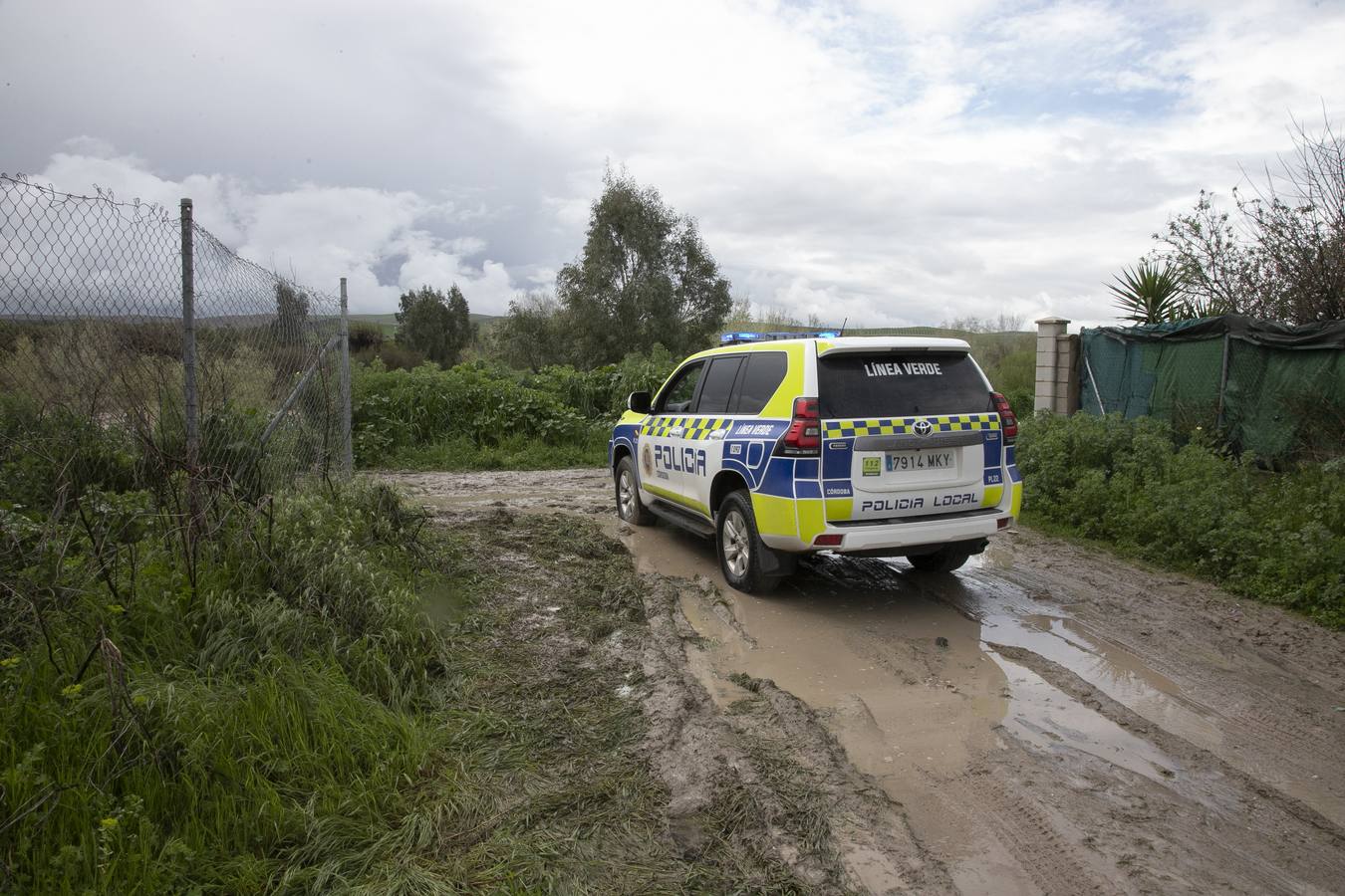 Inquietud y tensión en las parcelas más cercanas al río en Córdoba