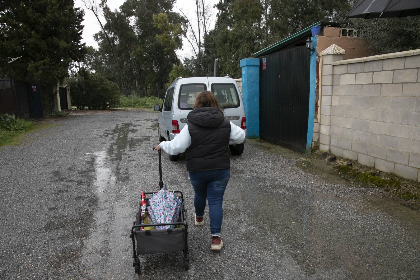 Inquietud y tensión en las parcelas más cercanas al río en Córdoba