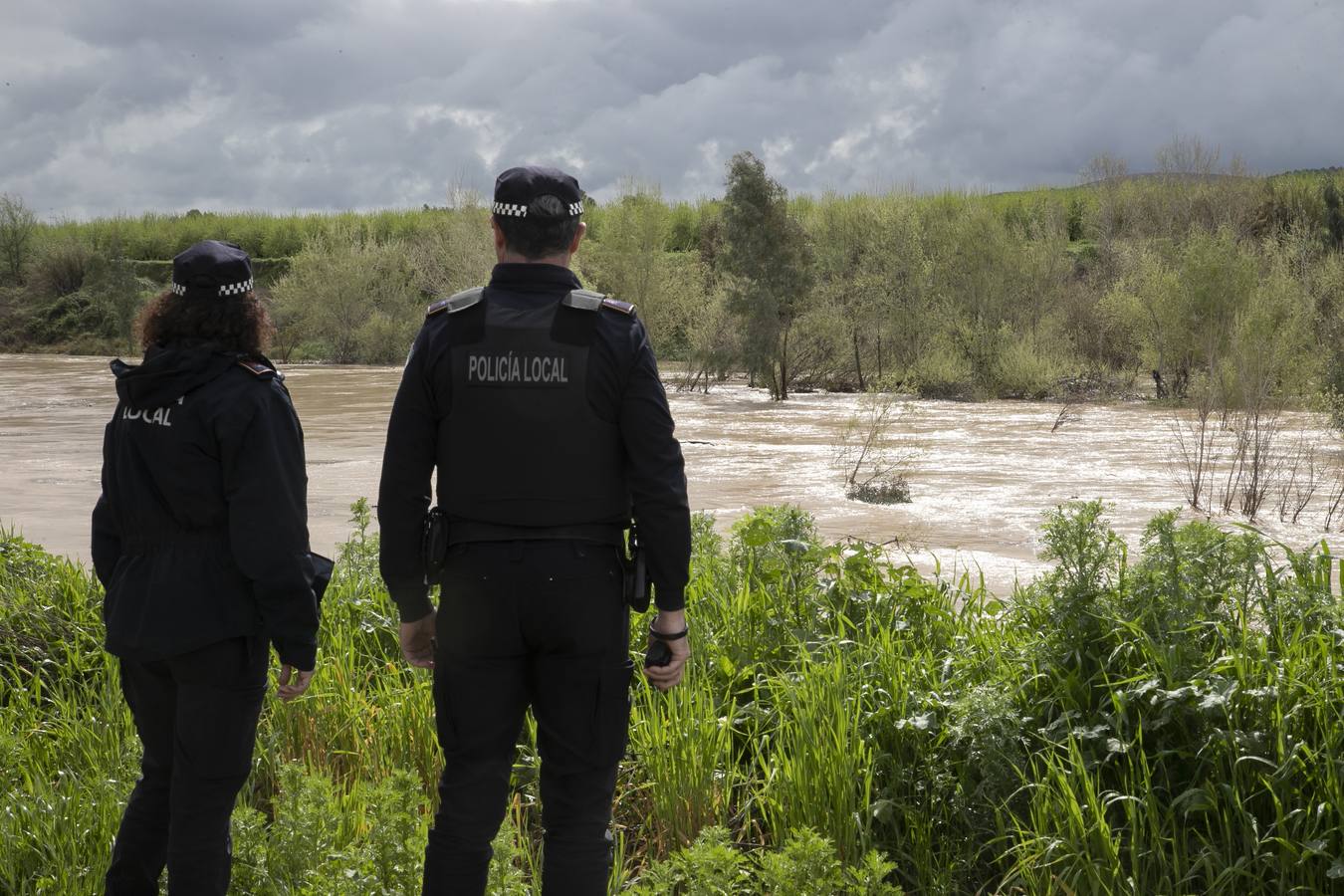 Inquietud y tensión en las parcelas más cercanas al río en Córdoba
