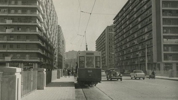 El barrio de la 'Conce', vírgenes y colmenas