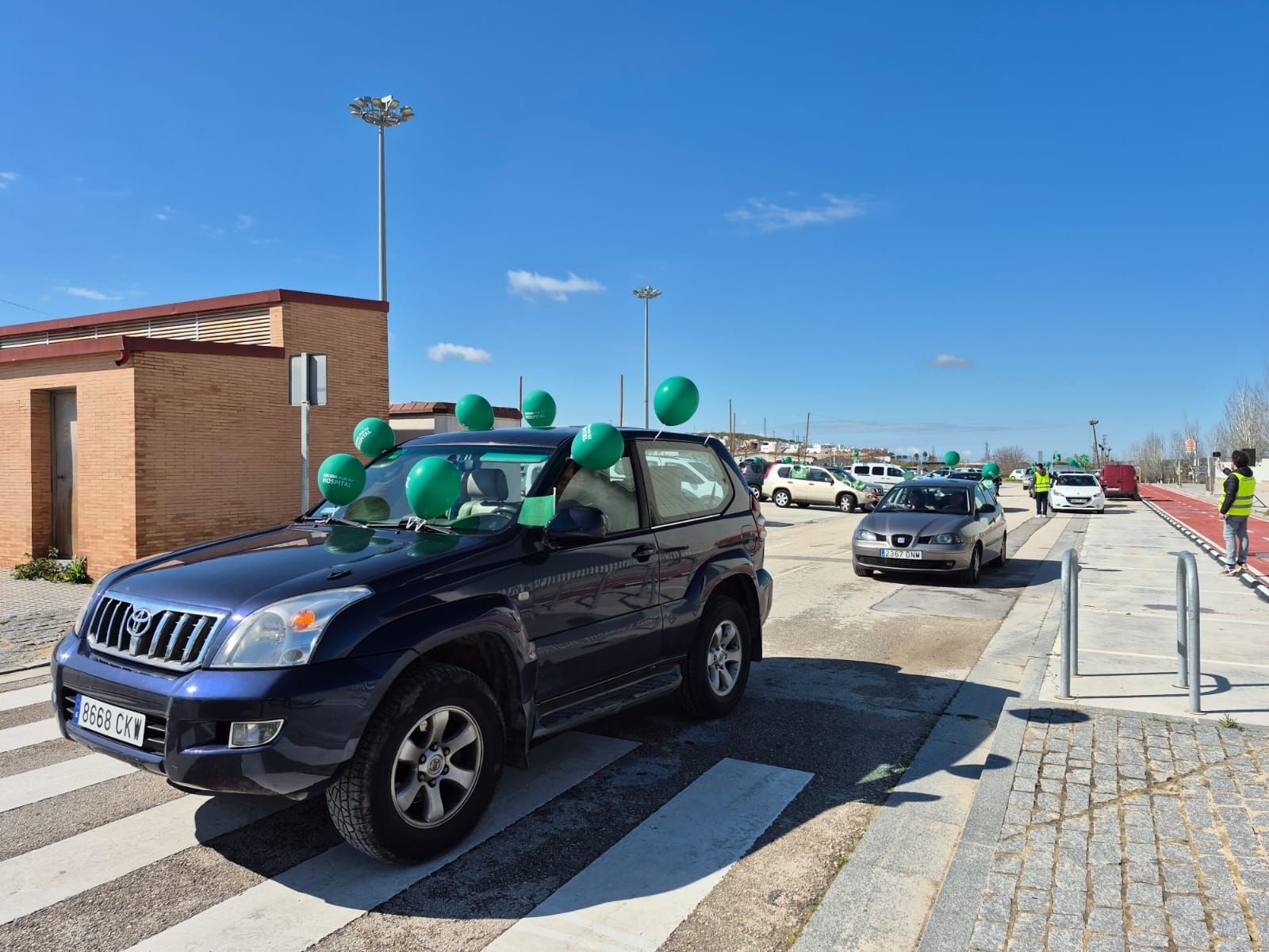 La caravana protesta de Lucena por su Hospital, en imágenes