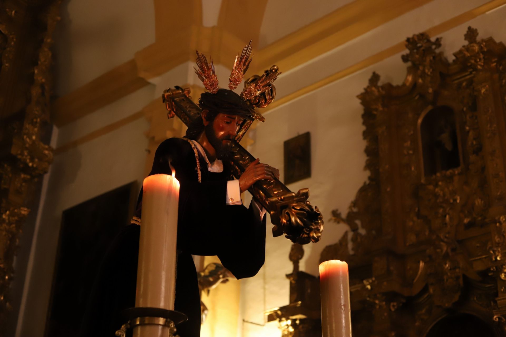 El vía crucis de Jesús de la rPasión en el Alcázar Viejo de Córdoba, en imágenes