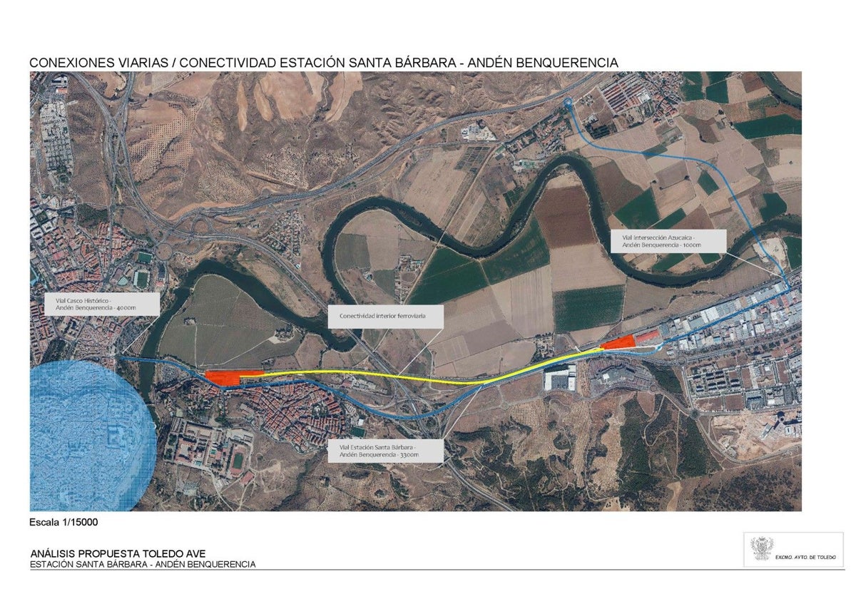 Propuesta 'Toledo-AVe', promovida por el Ayuntamiento de Toledo