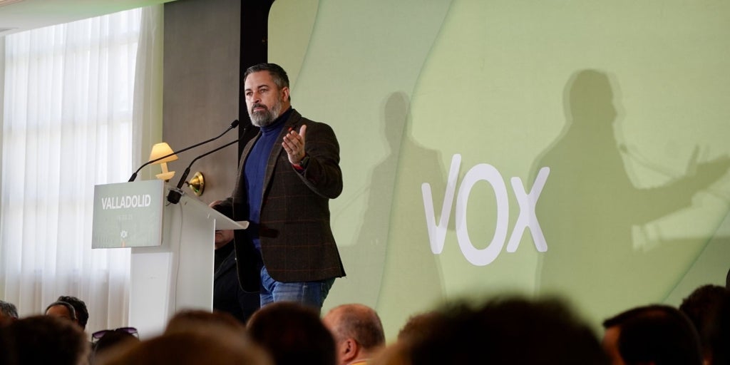 Abascal asegura que Vox «no» apoya los aranceles de Trump