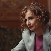 María Jesús Montero durante la entrevista concedida a Jordi Évole