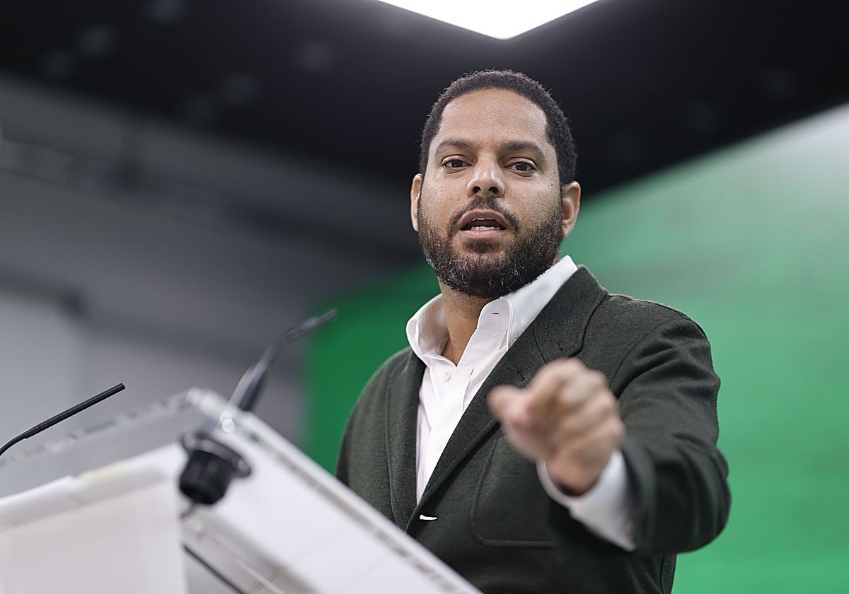 El secretario general de Vox, Ignacio Garriga