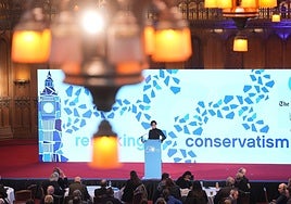 Ayuso reivindica en Londres el «liberalismo a la española» de Madrid frente a las «mentiras de la izquierda»