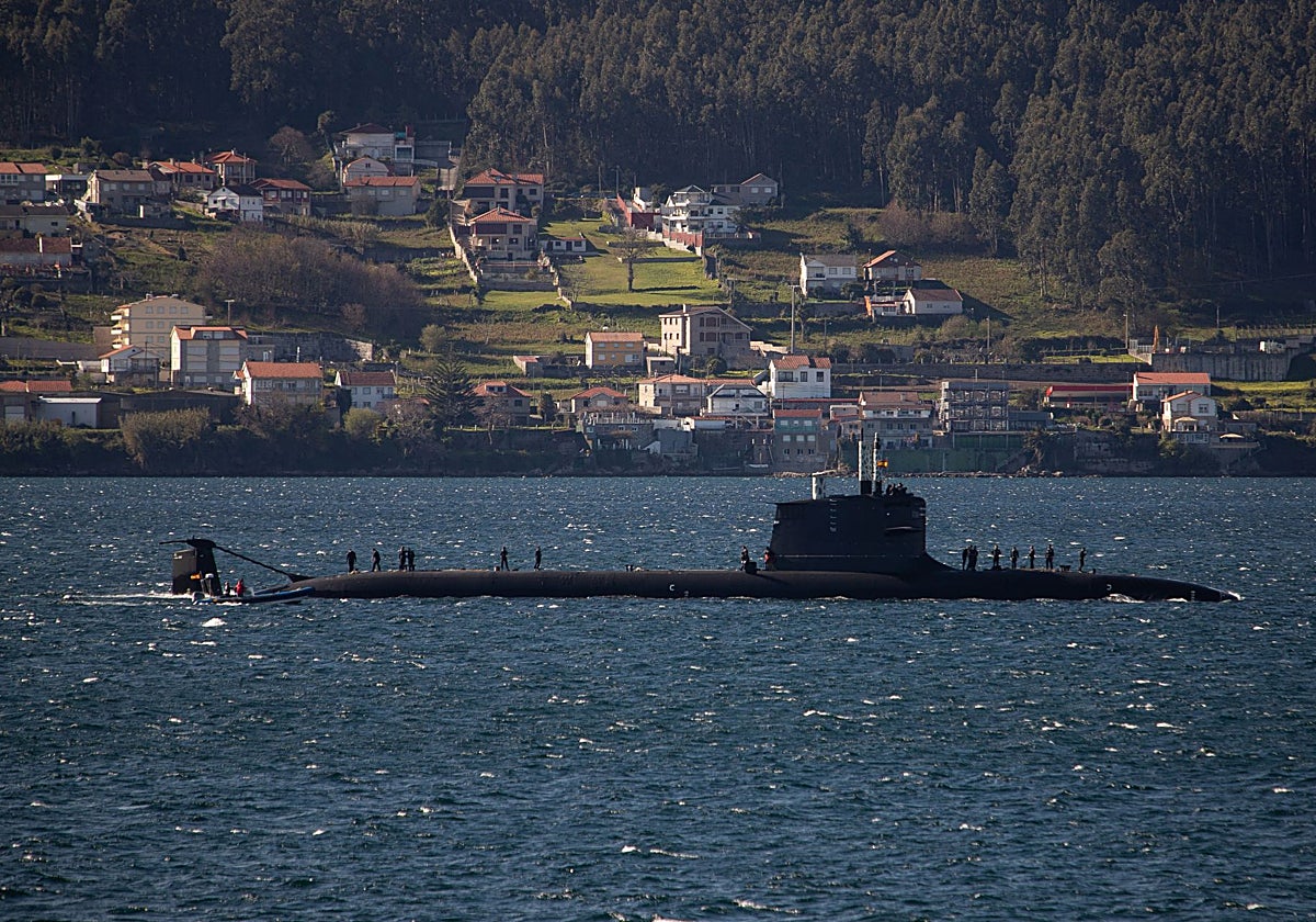 S-81 Isaac Peral en Marín