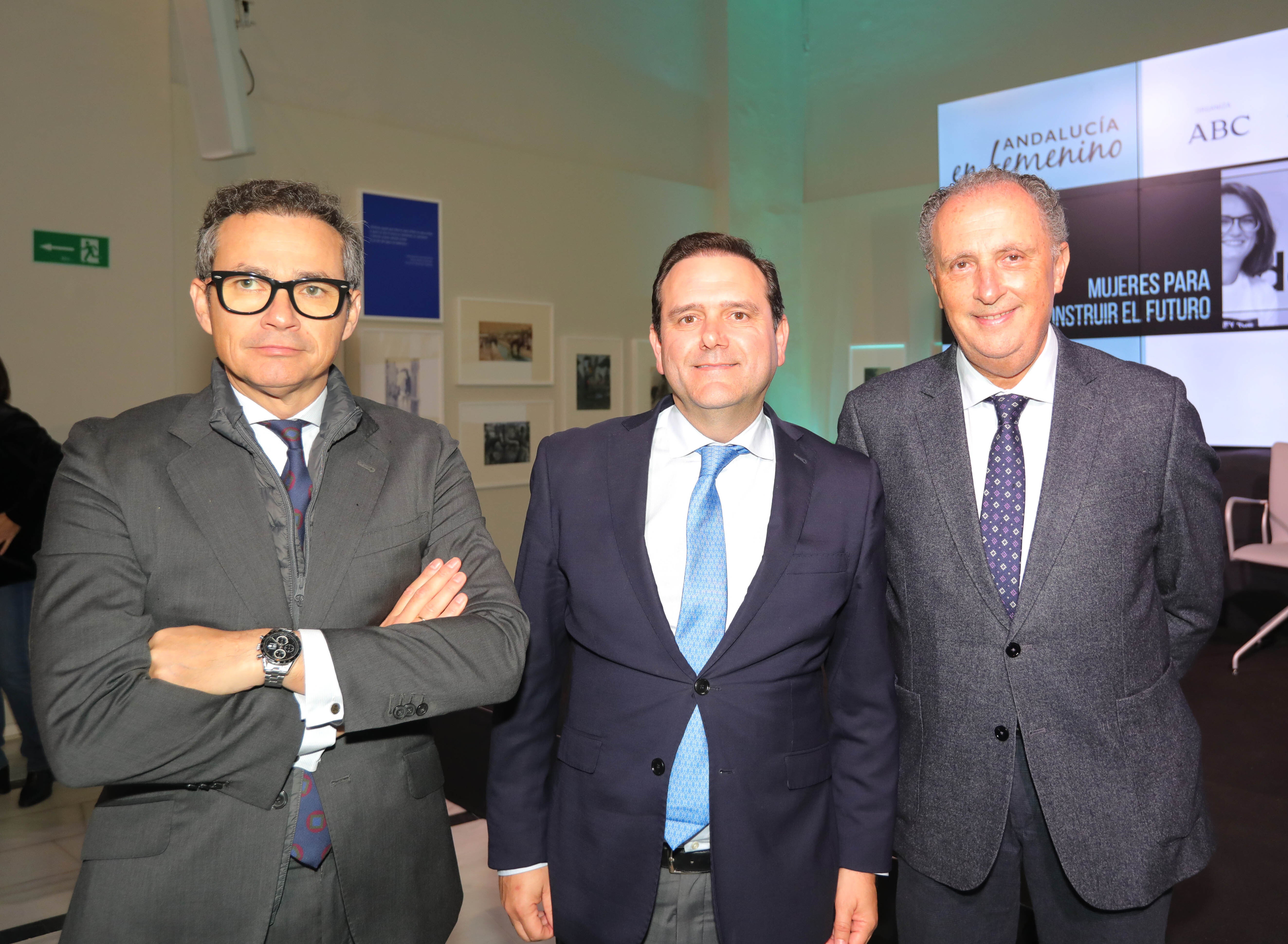 Jesús Cabet, Anselmo Presencio y José Antonio Gallardo