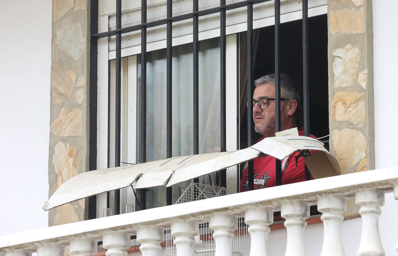 El desolador aspecto de las viviendas anegadas junto al río en Córdoba, en imágenes