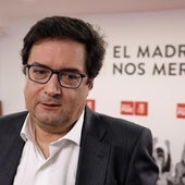 El secretario general del PSOE de Madrid, Óscar López
