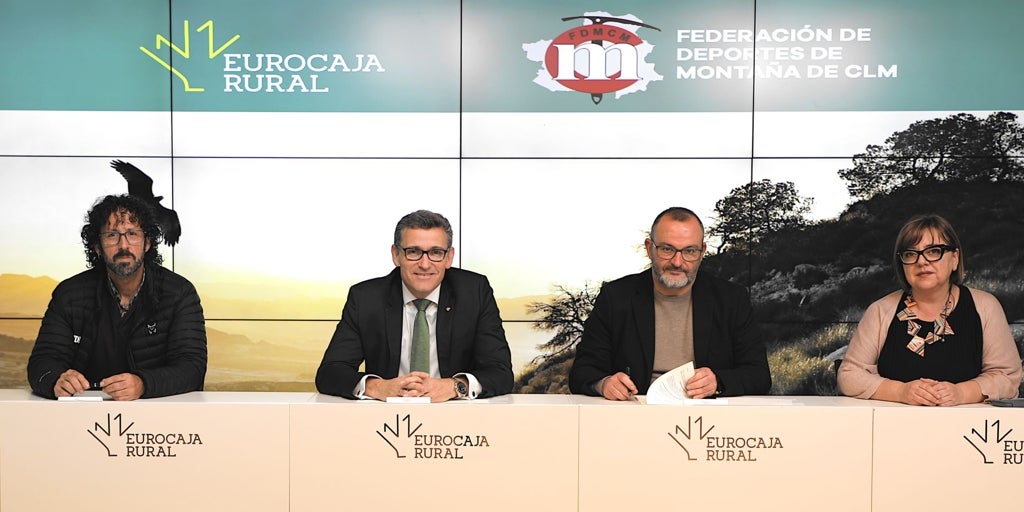 Eurocaja Rural refuerza su compromiso con el deporte con el apoyo a los deportistas de montaña  de Castilla-La Mancha